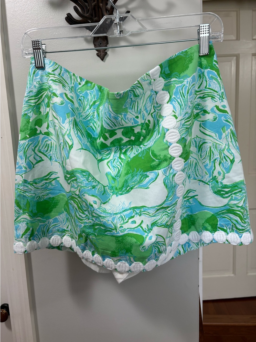 Women’s Green & Blue Printed Skort, Lilly Pulitzer